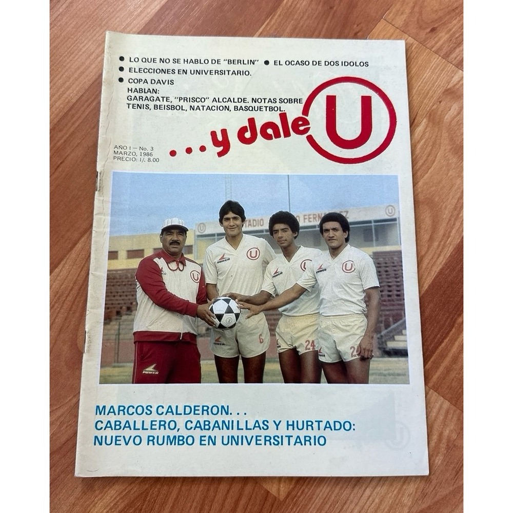 Vintage Y Dale U Magazine Marzo 1986